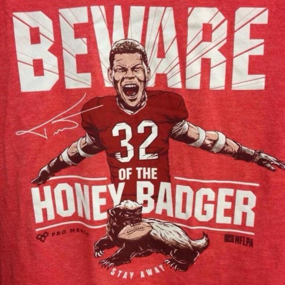 honey badger chiefs shirt